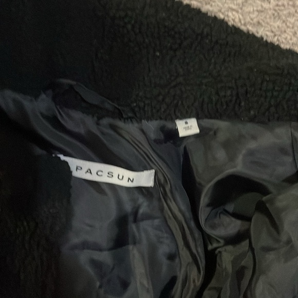 Pacsun wool jacket, small, black - Picture 2 of 2
